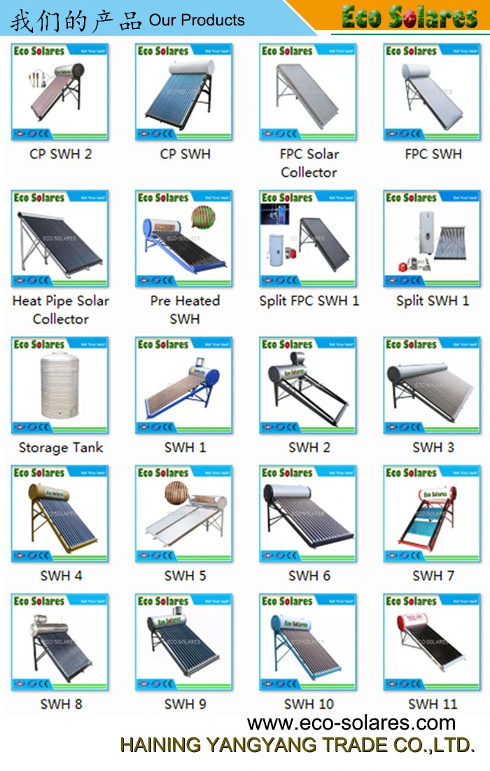 Cheapest Ce, RoHS, Keymark Non Pressure Stainless Steel Galvanized Water Tank Bracket Spare Parts Vacuum Tubes Assistant Tank Solar Water Heater