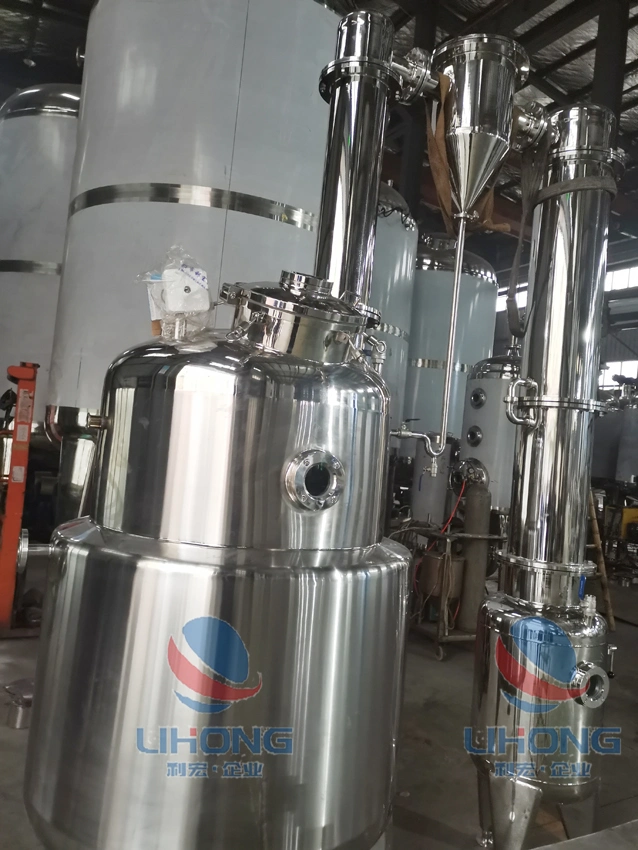 Stainless Steel High Efficiency Vacuum Pressure Reduction Distiller Pot